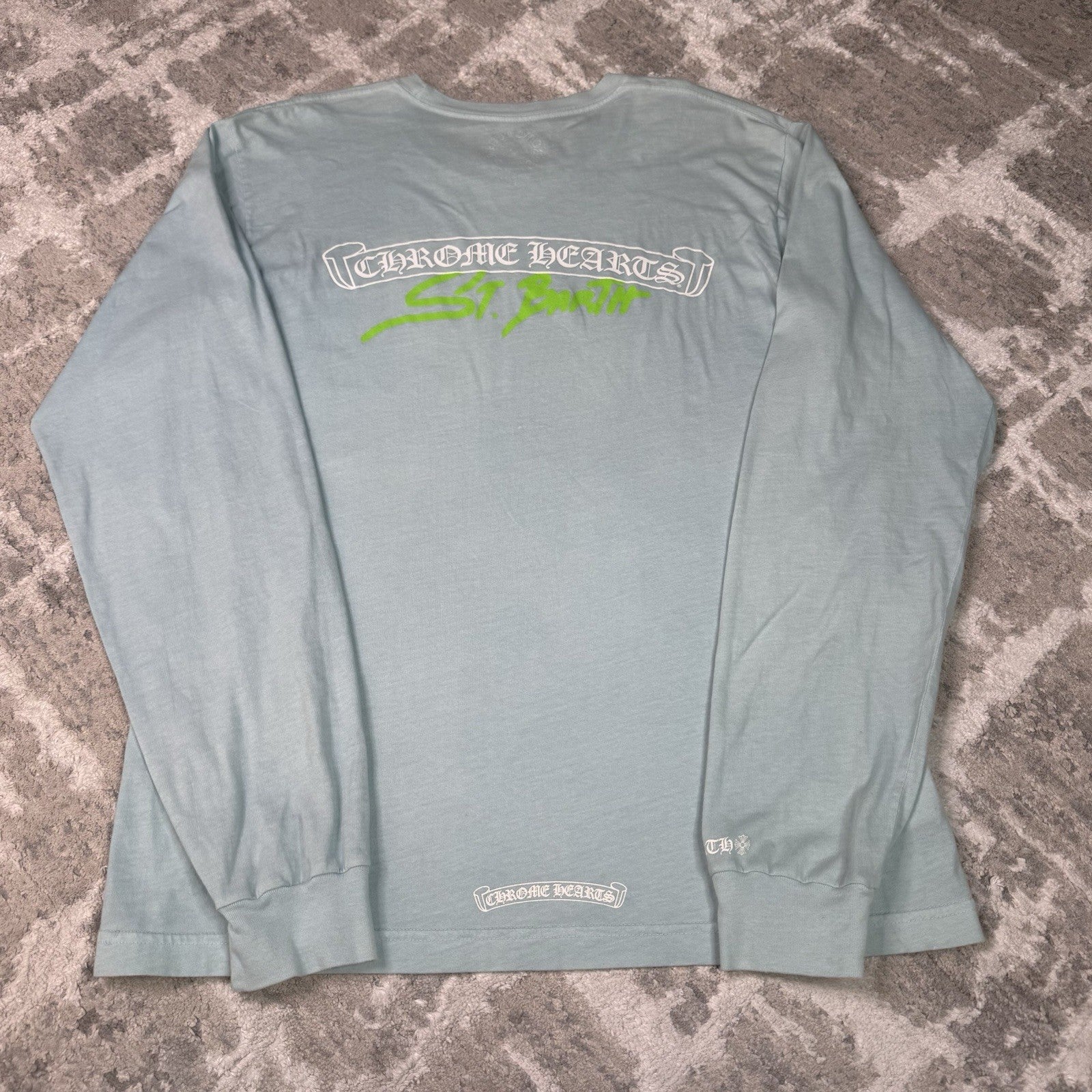 Chrome Hearts St Barths Dyed Long Sleeve Tee Shirt 