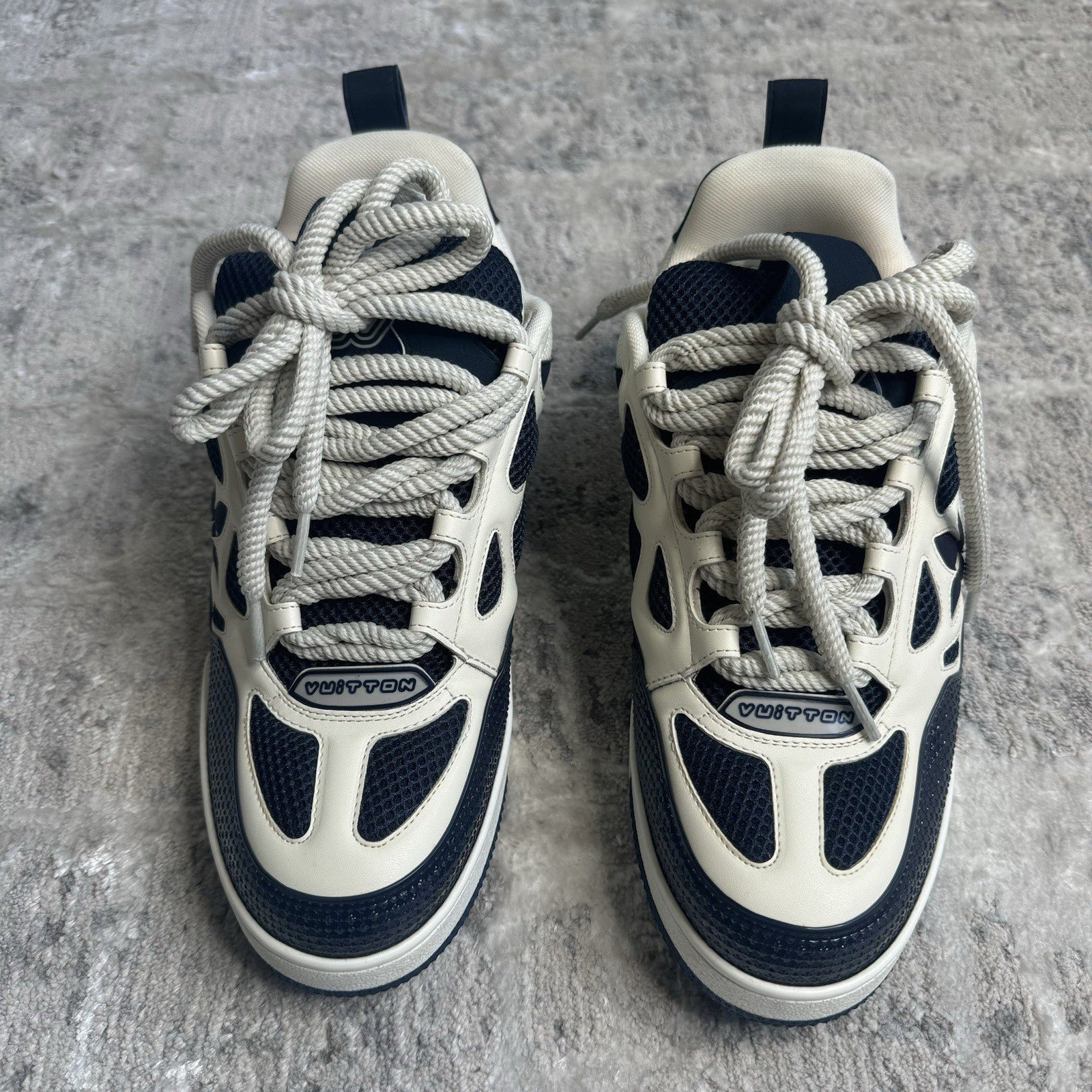 Louis Vuitton Skate Trainer Sneaker ‘marine Blue’ Sz- 8.5LV