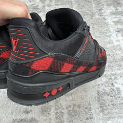 Louis Vuitton Trainer Low ‘red Plaid’ 