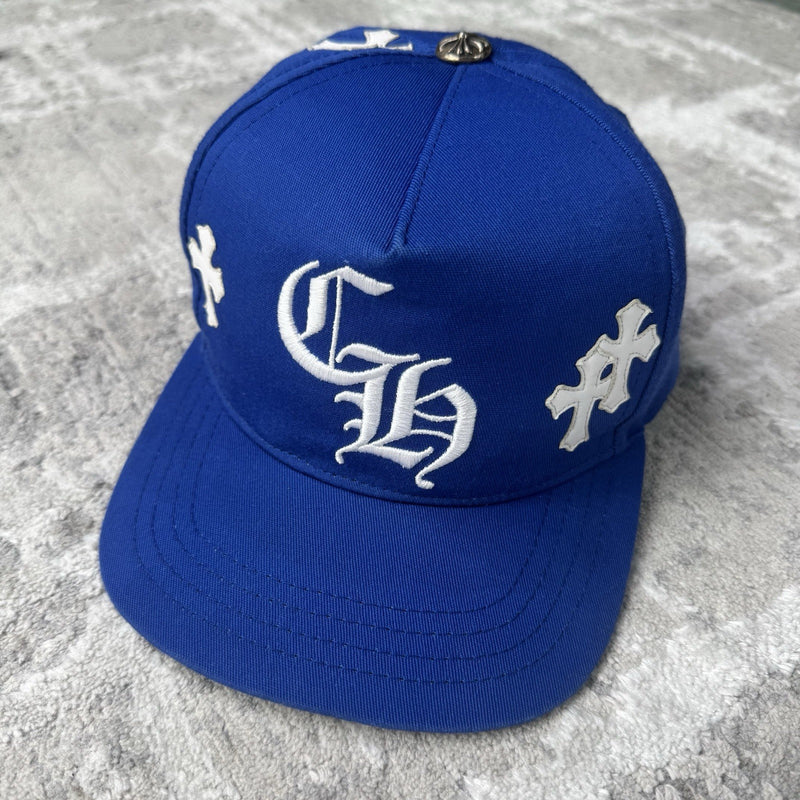 Chrome Hearts Leather Cross Patch Baseball Hat