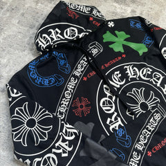 Chrome Hearts Stencil Pullover Hoodie 