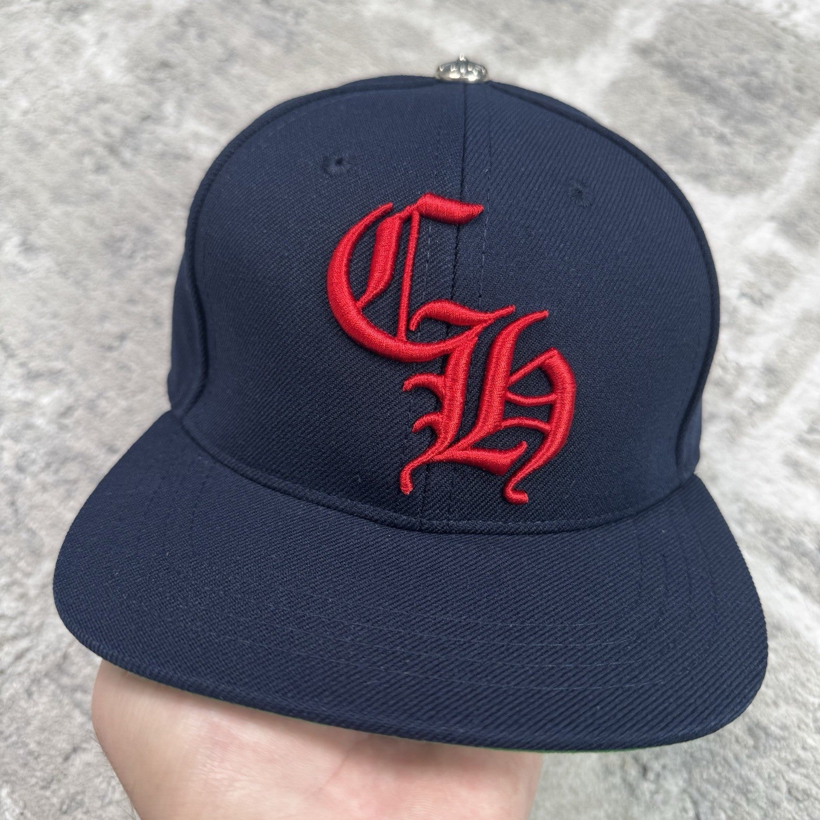 Chrome Hearts Baseball CH Hat ‘navy Red’ 