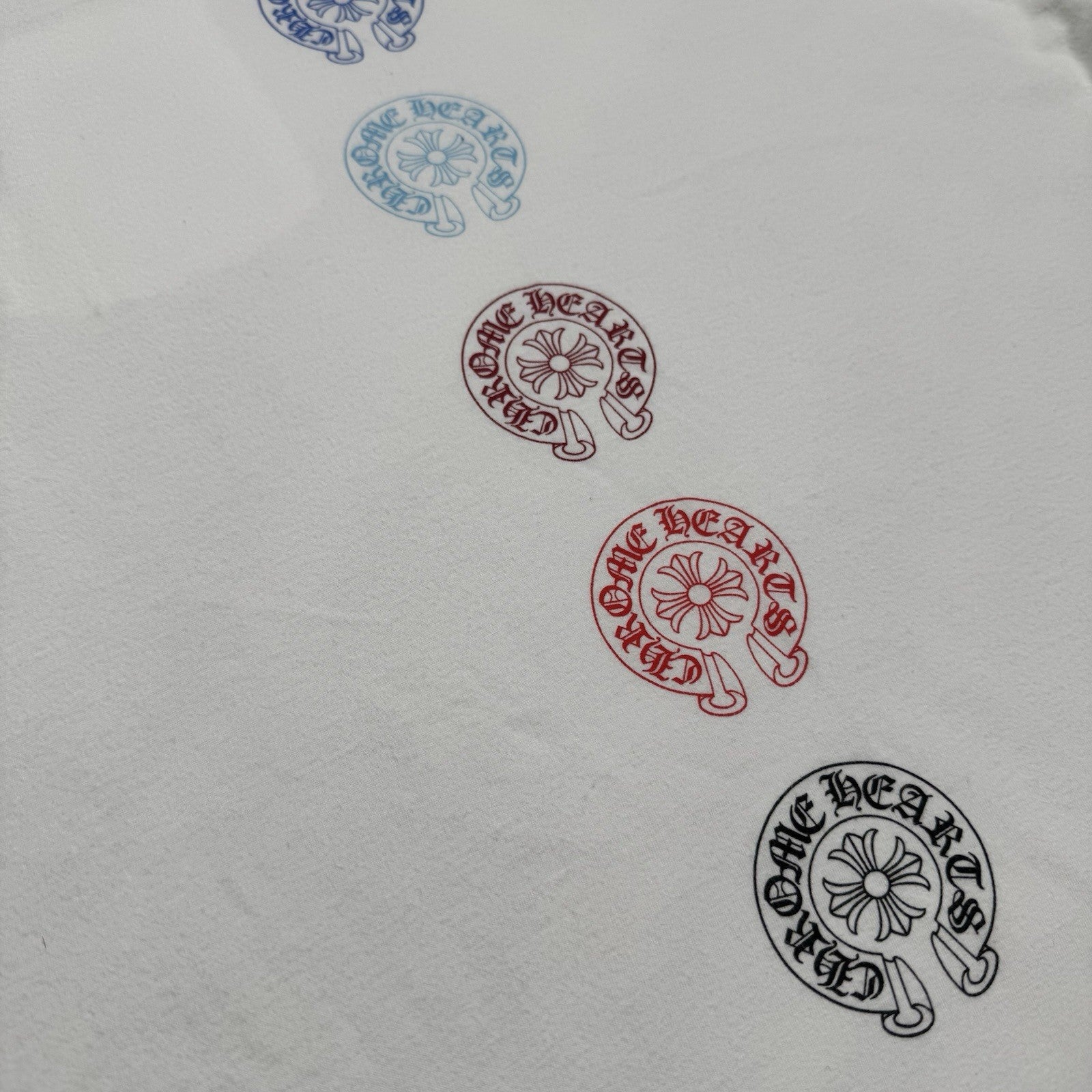 Chrome Hearts Horseshoe Multi-color Short Sleeve Tee Shirt 