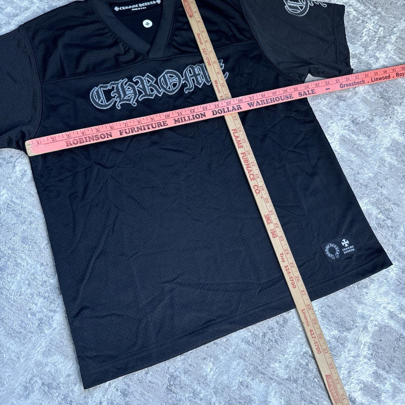Chrome Hearts CH Mesh Short Sleeve Jersey 