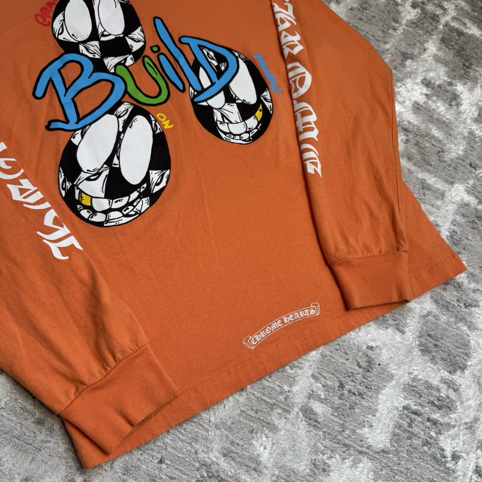 Chrome Hearts Matty Boy Link And Build Long Sleeve Tee Shirt 