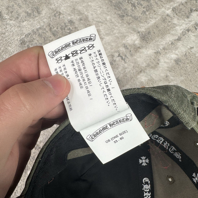 Chrome Hearts Cross Patch Baseball Hat