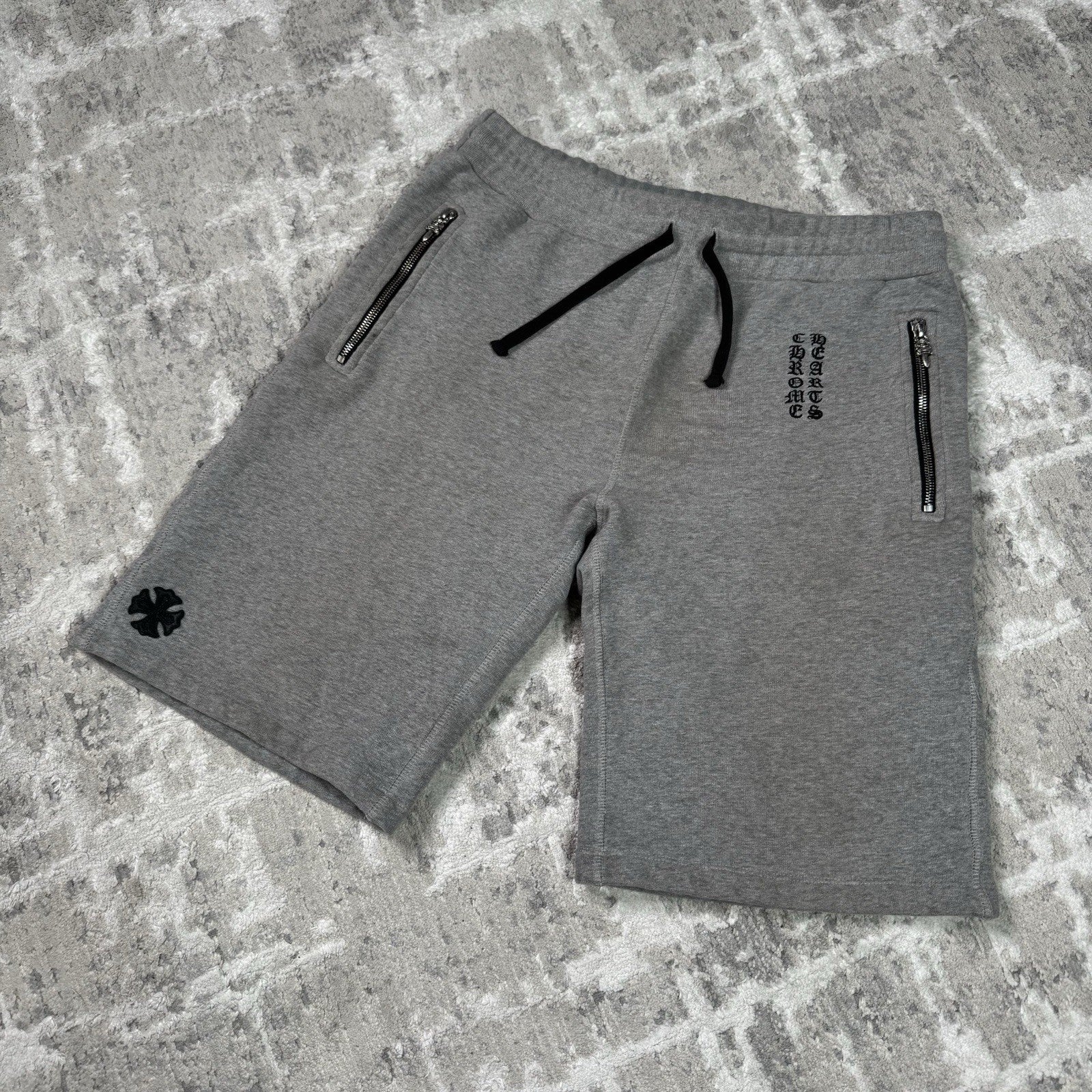 Chrome Hearts Y Not Patch Dagger Sweatshorts