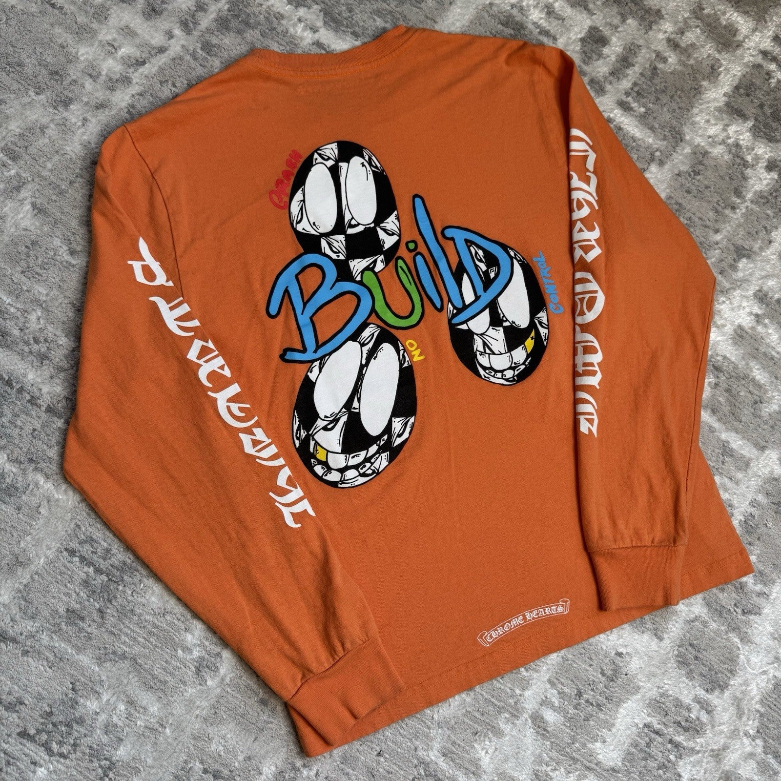Chrome Hearts Matty Boy Link And Build Long Sleeve Tee Shirt 