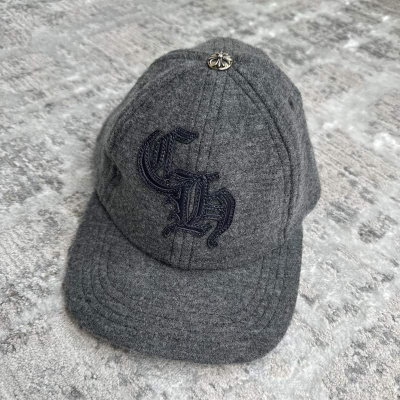 Chrome Hearts Wool Leather Strap Hat ‘grey’ 