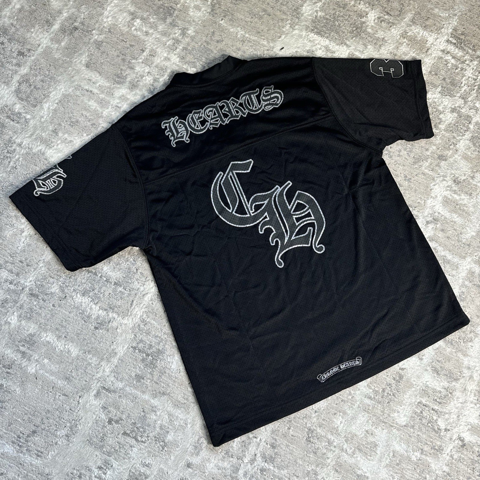Chrome Hearts CH Mesh Short Sleeve Jersey 