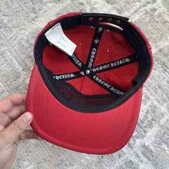 Chrome Heart Rolling Stones leather patch hat
