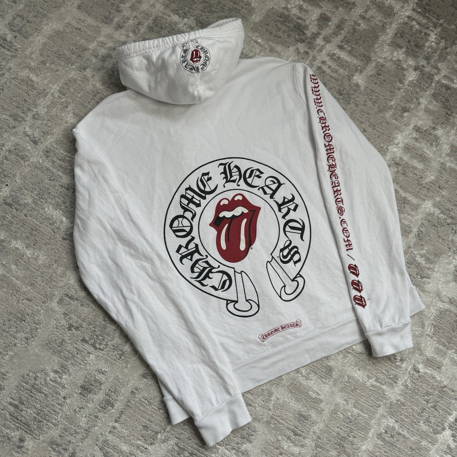 Chrome Hearts Rolling Stones Exclusive Pullover Hoodie 