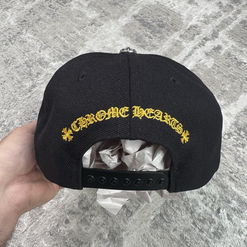 Chrome Hearts Baseball CH Hat ‘black Yellow’ 