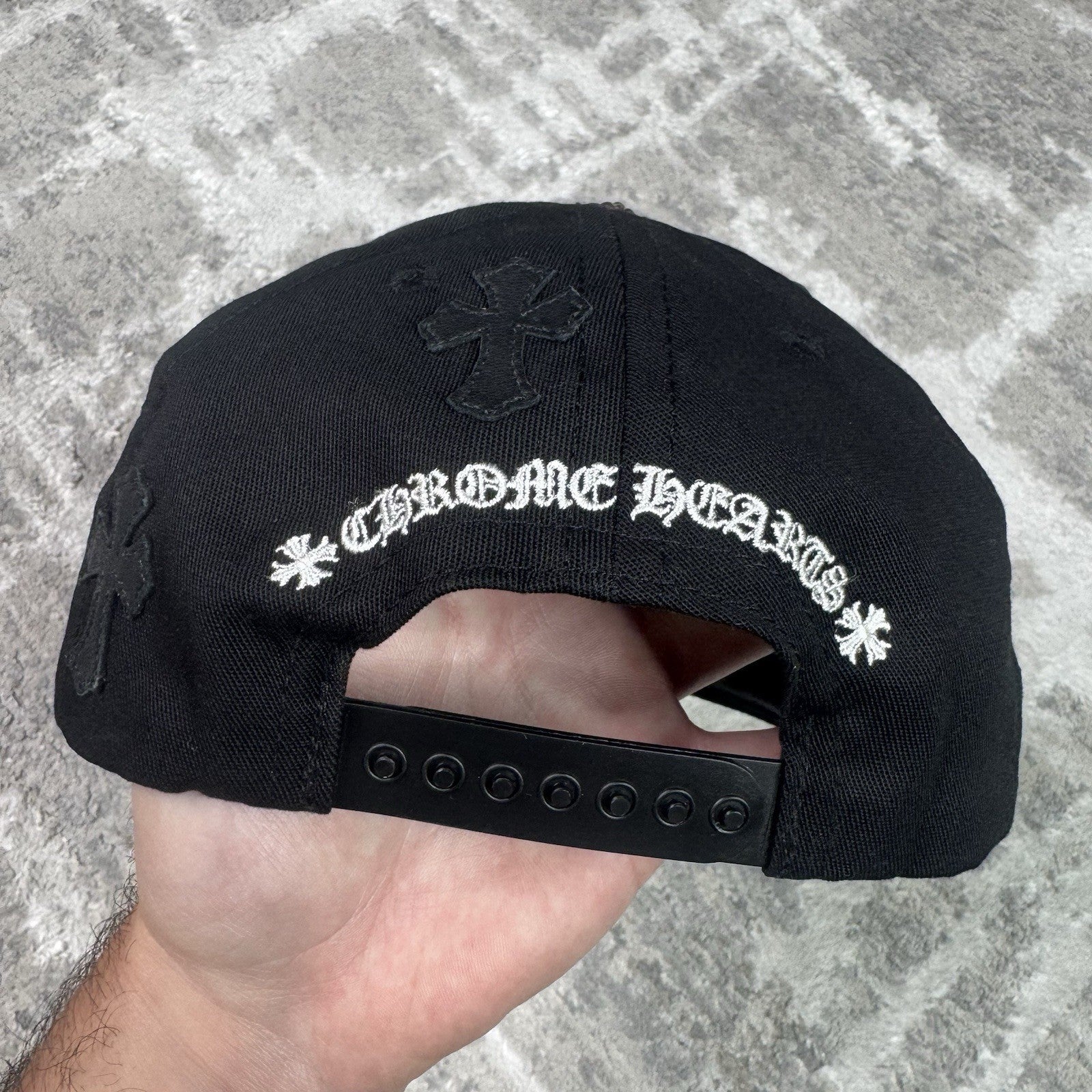 Chrome Hearts Cross Patch Baseball Hat