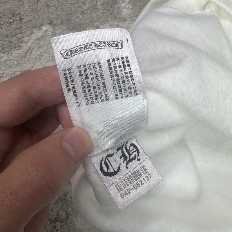 Chrome Hearts St Barth Exclusive Cross Pullover Hoodie 