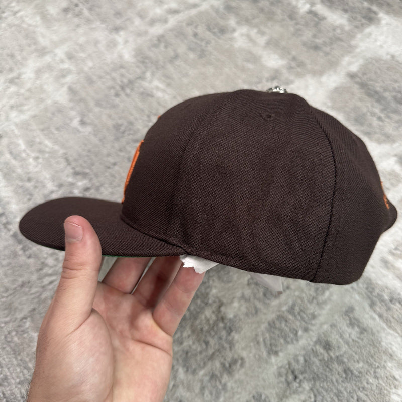 Chrome Hearts Baseball CH Brown Orange 