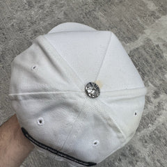 Chrome Hearts Horseshoe Logo Waxed Denim Hat 