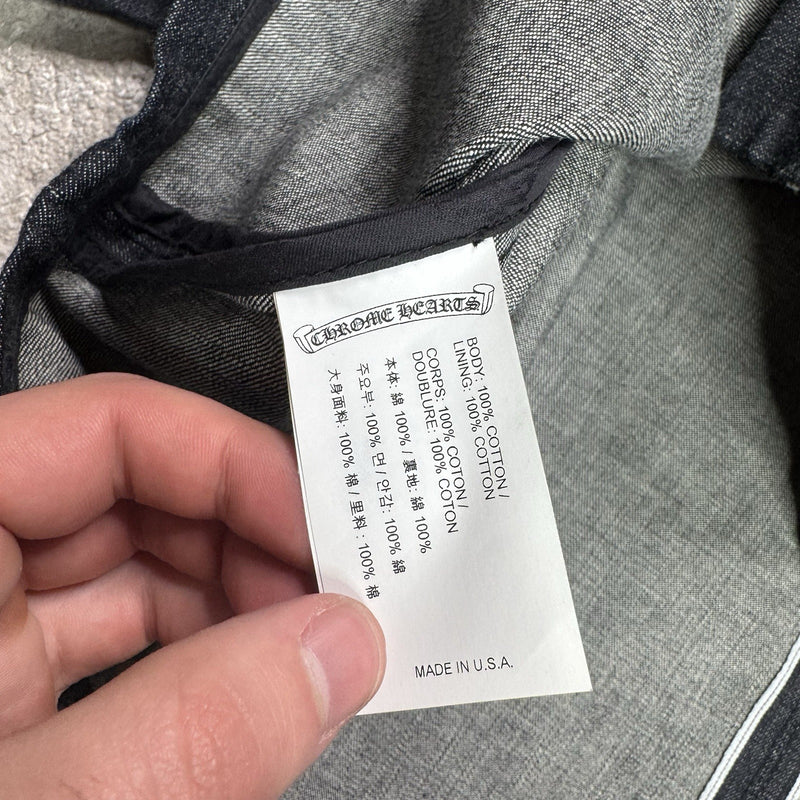 Chrome Hearts Button Up Long Sleeve Work Shirt 