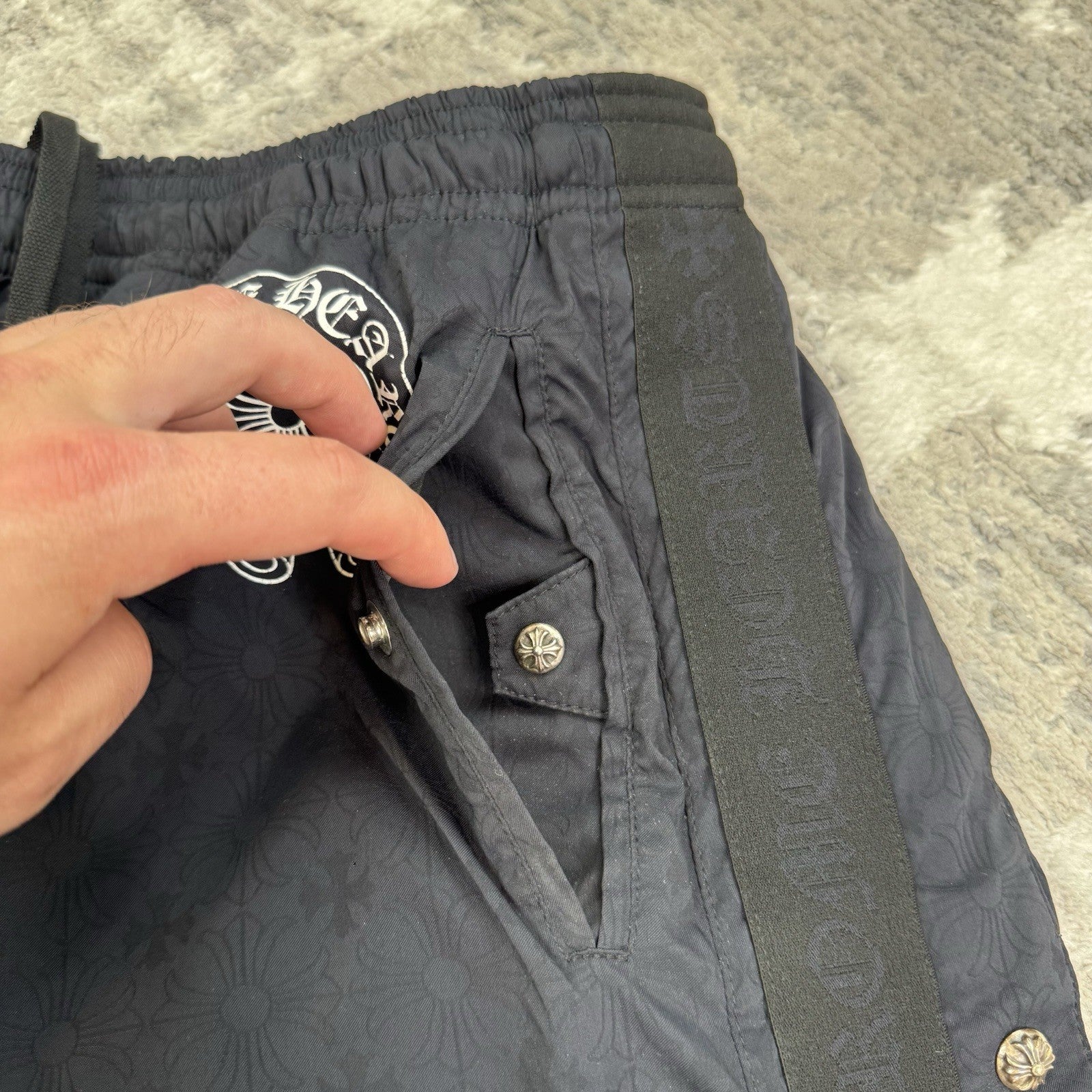 Chrome Hearts Horseshoe Monogram Track Pants 