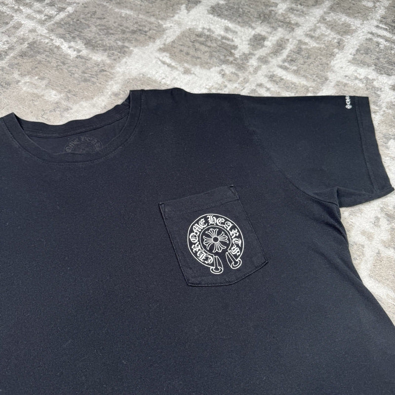 Chrome Hearts Horseshoe Short Sleeve Tee Shirt 