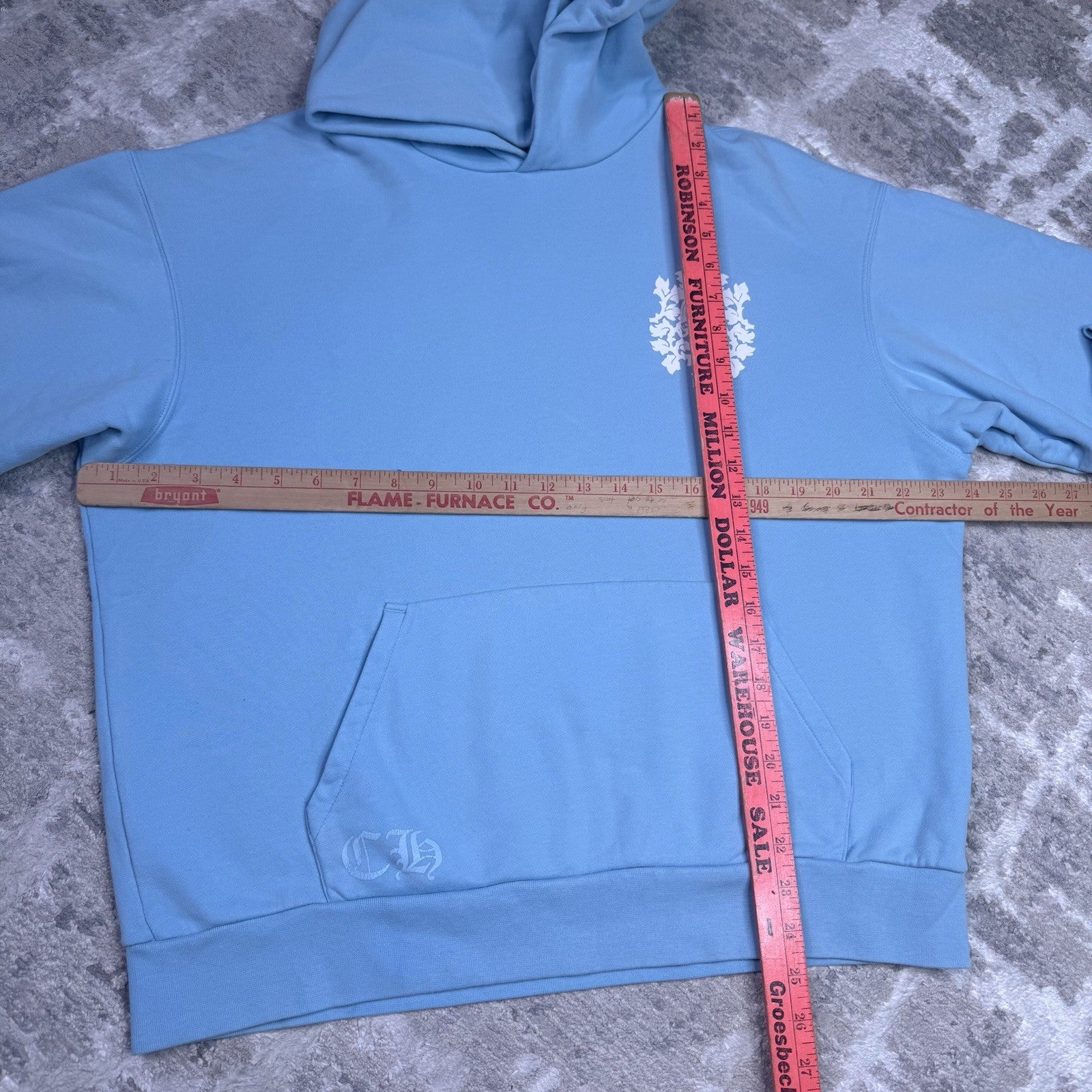 Chrome Hearts Miami Art Basil Dagger Pullover Hoodie 