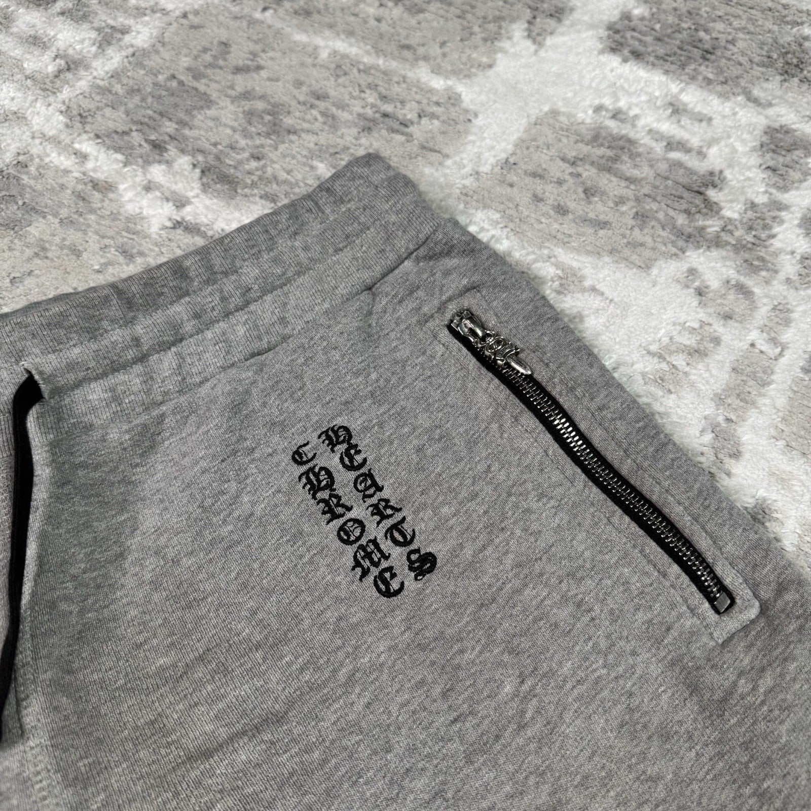 Chrome Hearts Y Not Patch Dagger Sweatshorts