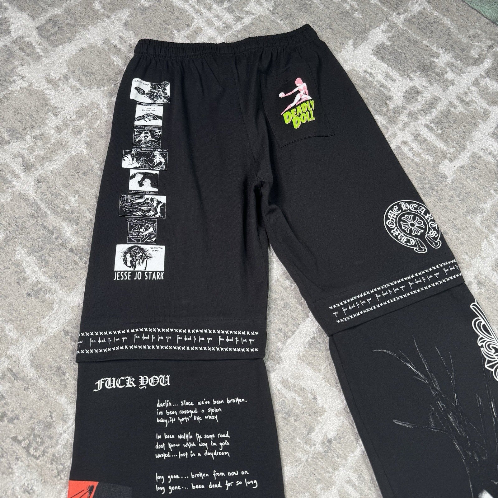 Chrome Hearts Deadly Doll Sweatpants 