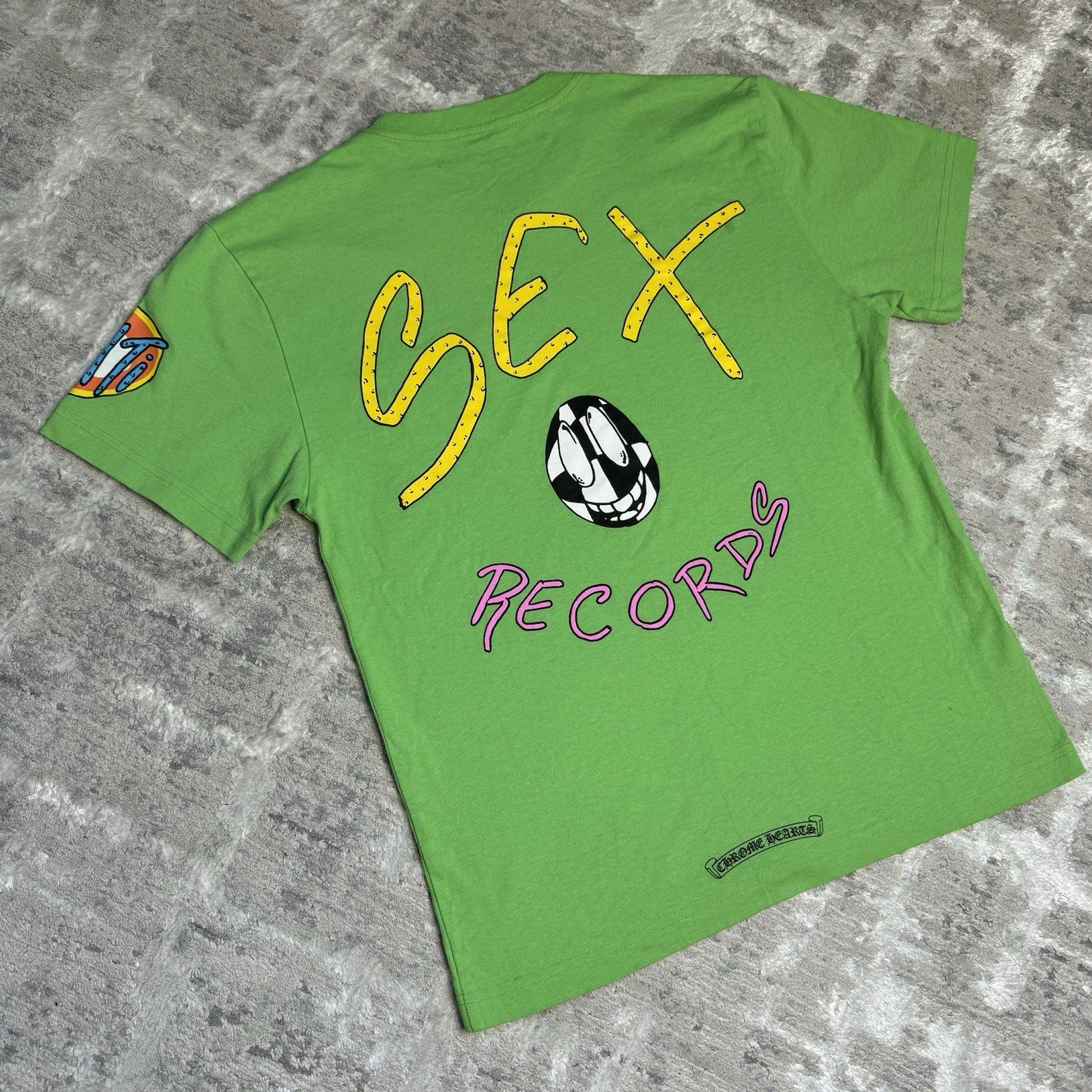 Chrome Hearts Matty Boy Sex Records Pocket Short Sleeve Tee 