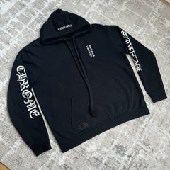 Chrome Hearts Vertical Sleeve Logo Pullover Hoodie 