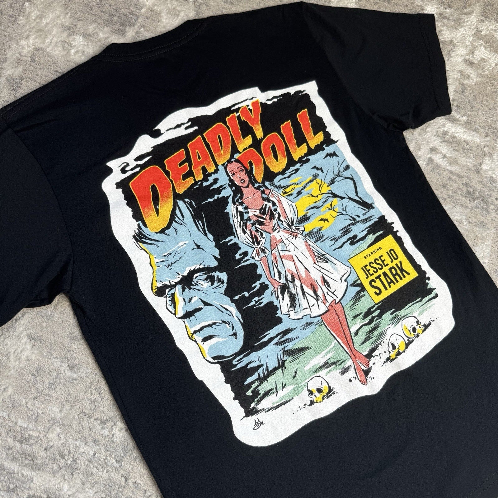 Chrome Hearts Deadly Doll Jesse Jo Stark S/S Pocket Tee Shirt 