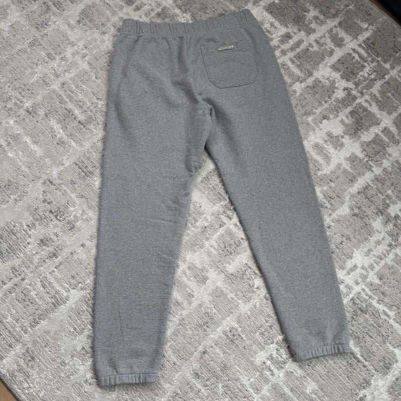 Chrome Hearts Paperjam Triple Cross Leather Sweatpants 