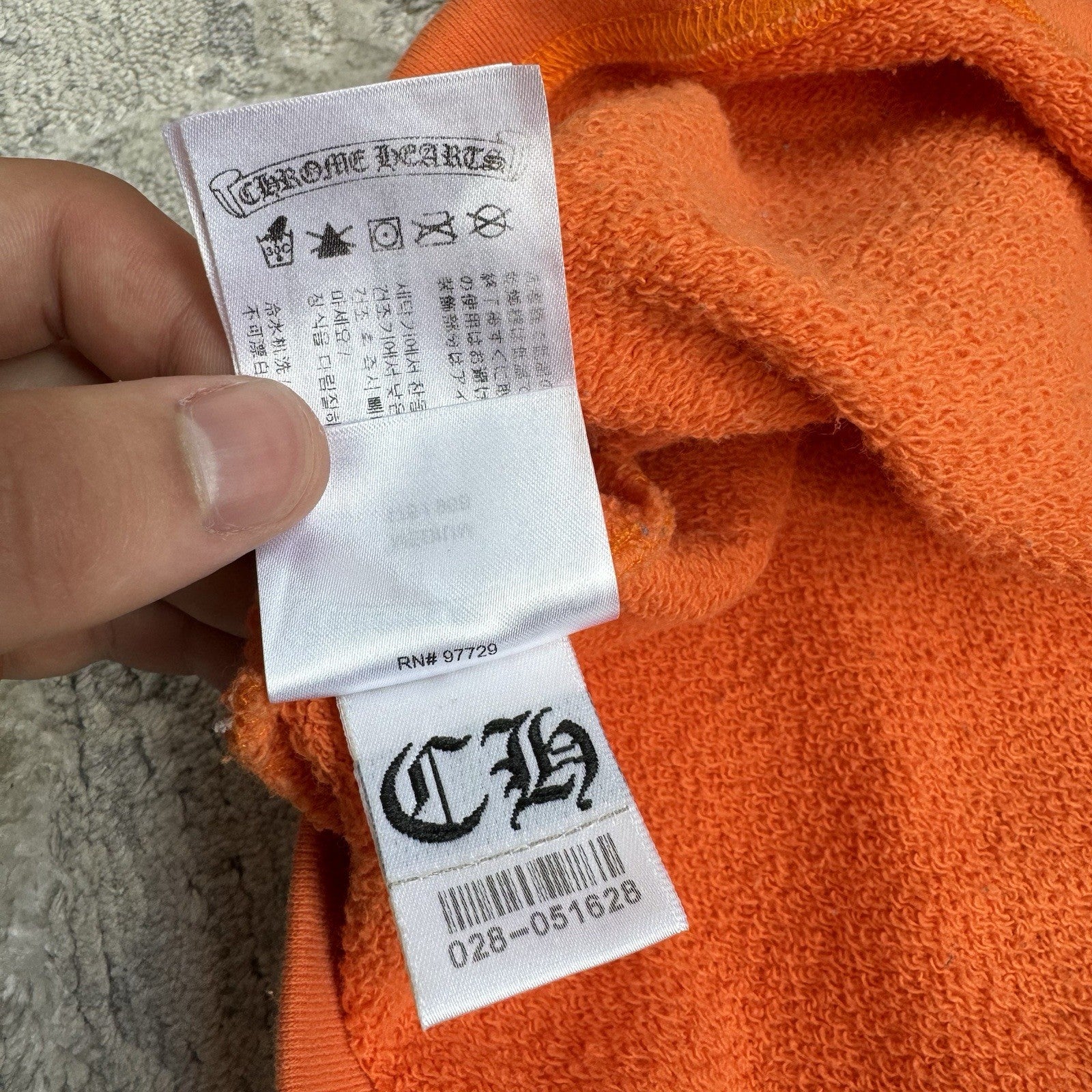 Chrome Hearts Dagger Back Logo Pullover Crewneck 