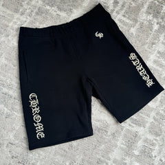 Chrome Hearts SLO Ride Embroidered Shorts 