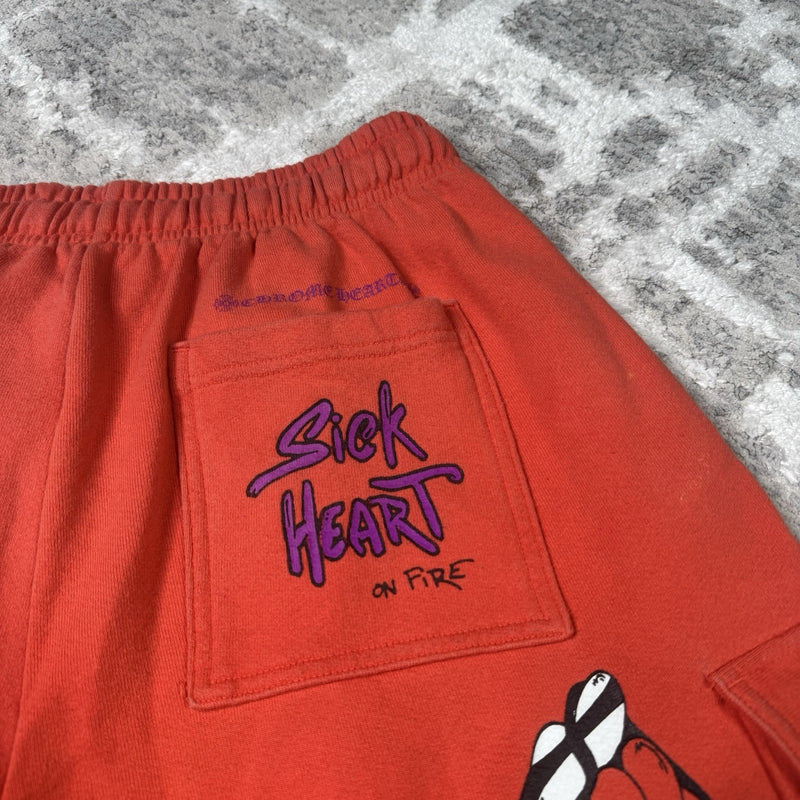 Chrome Hearts Matty Boy Sadistic Lipstick Sweatshort