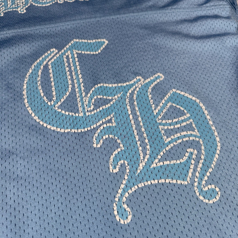 Chrome Hearts Mesh CH Stadium Floral Long Sleeve Jersey 