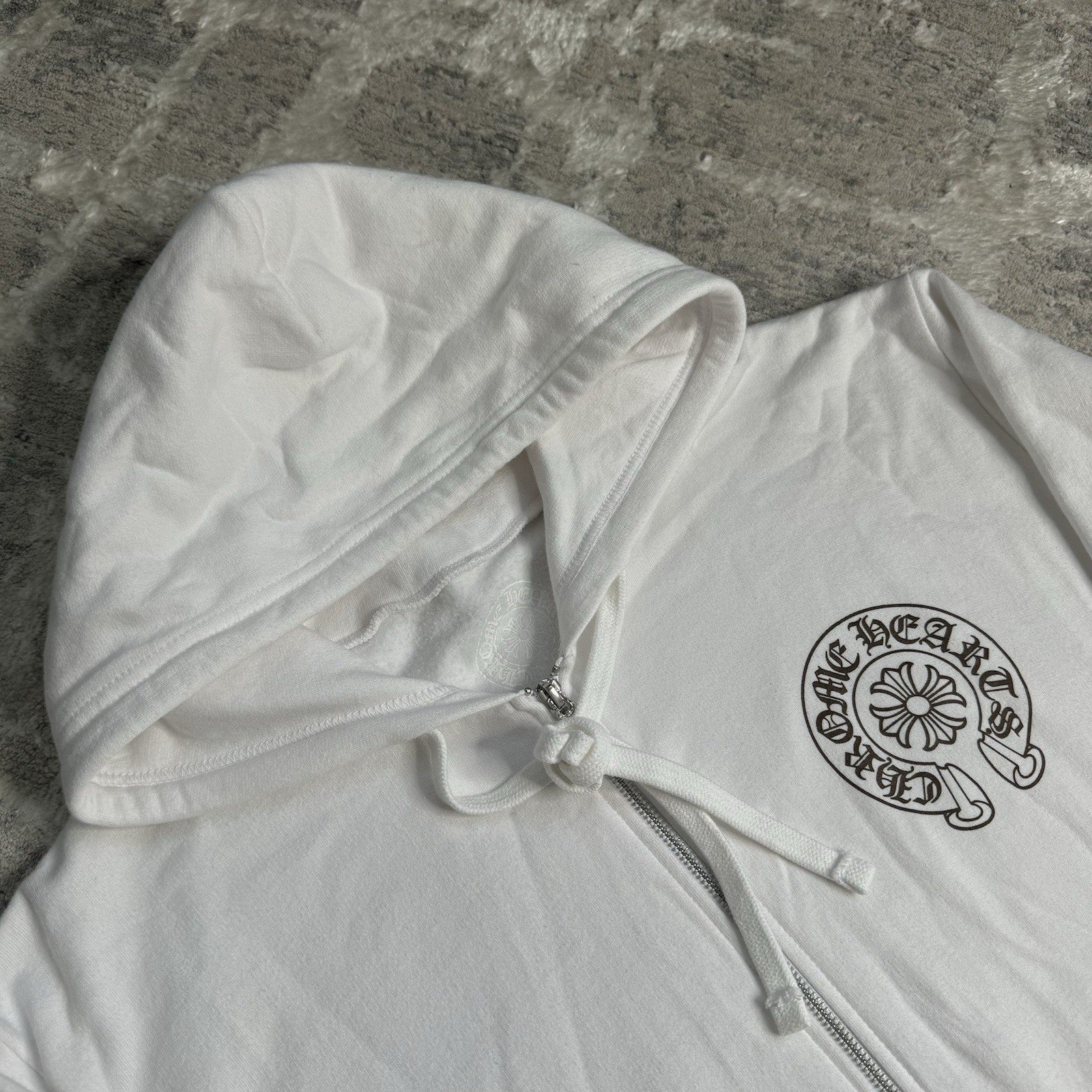 Chrome Hearts Online Exclusive Zip Up Hoodie 