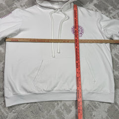 Chrome Hearts Purple Glitter Online Exclusive Horseshoe Pullover Hoodie 