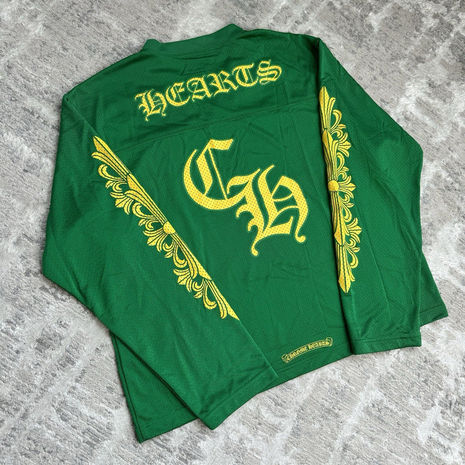 Chrome Hearts Mesh CH Long Sleeve Jersey 