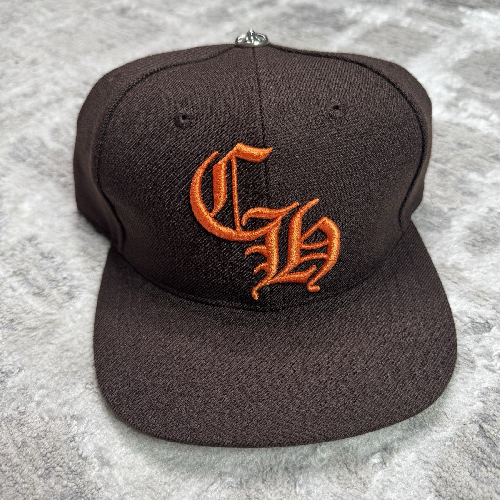 Chrome Hearts CH Embroidered Logo Baseball Hat