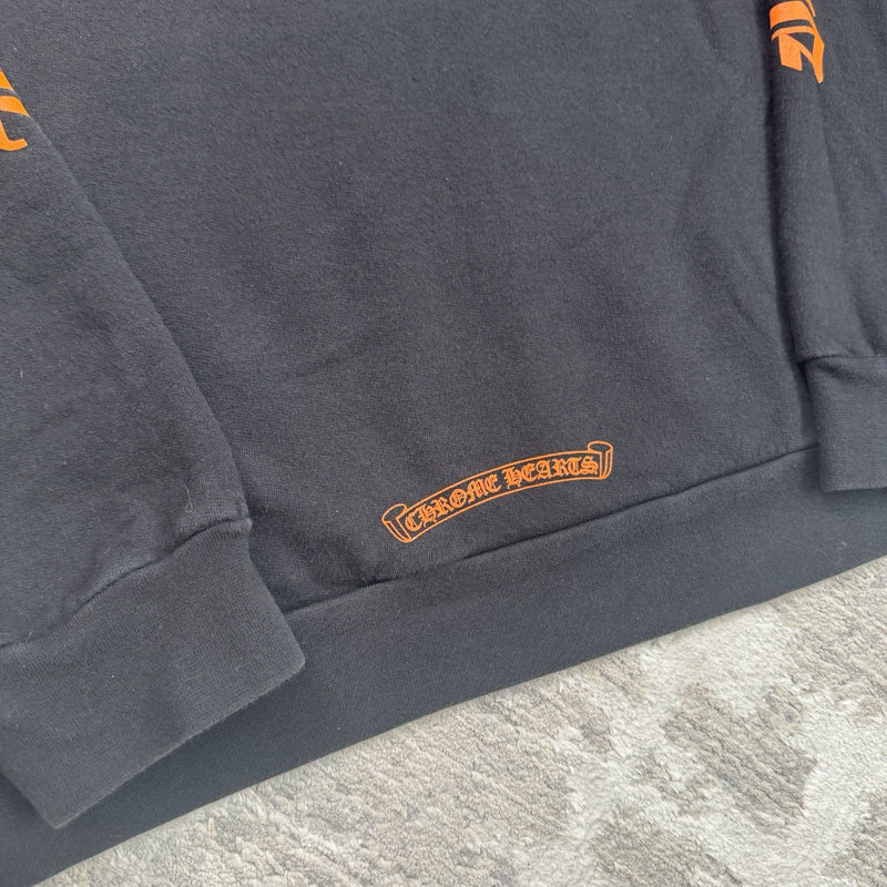 Chrome Hearts King Taco Triple Cross Pullover Hoodie 