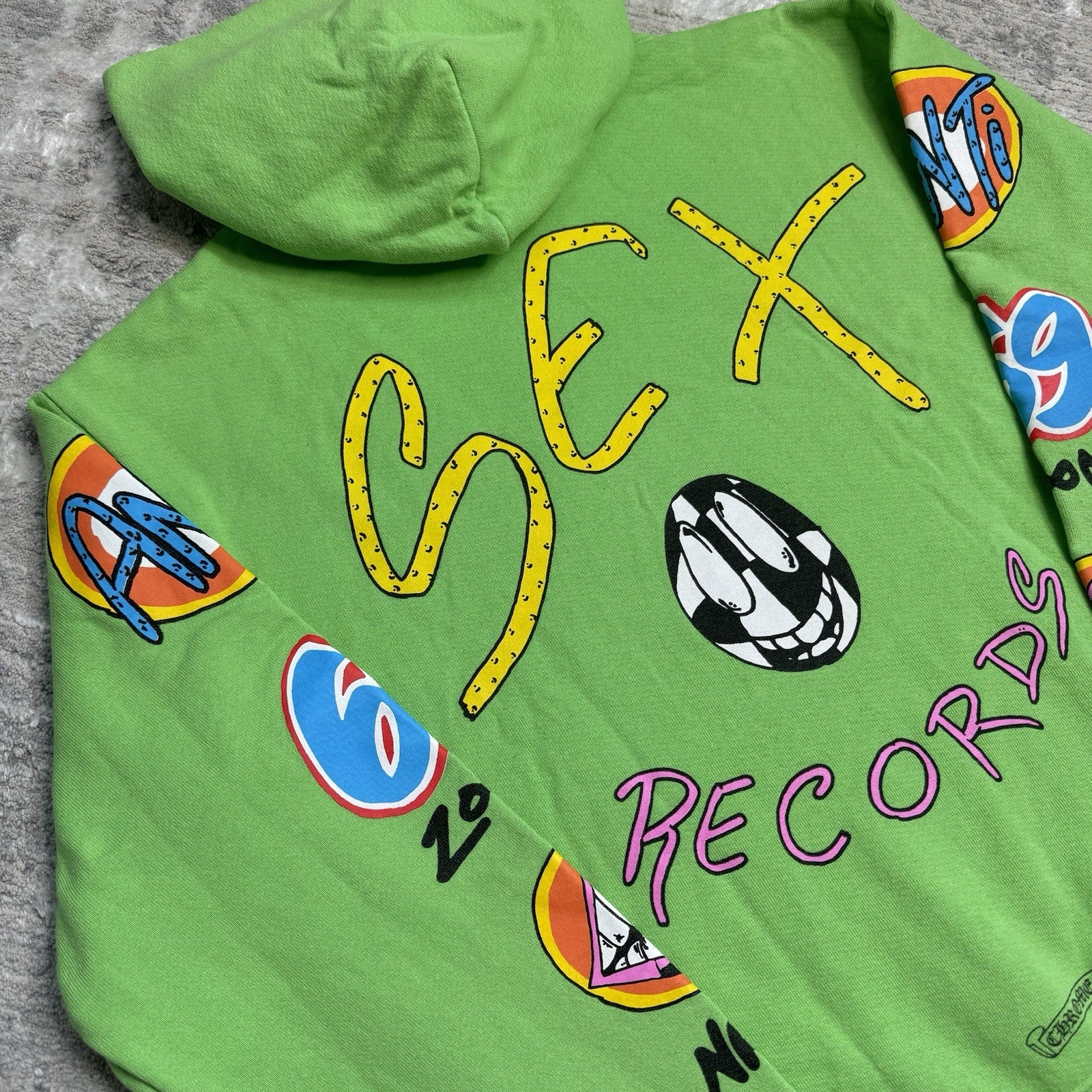 Chrome Hearts Matty Boy Sex Records Pullover Hoodie 