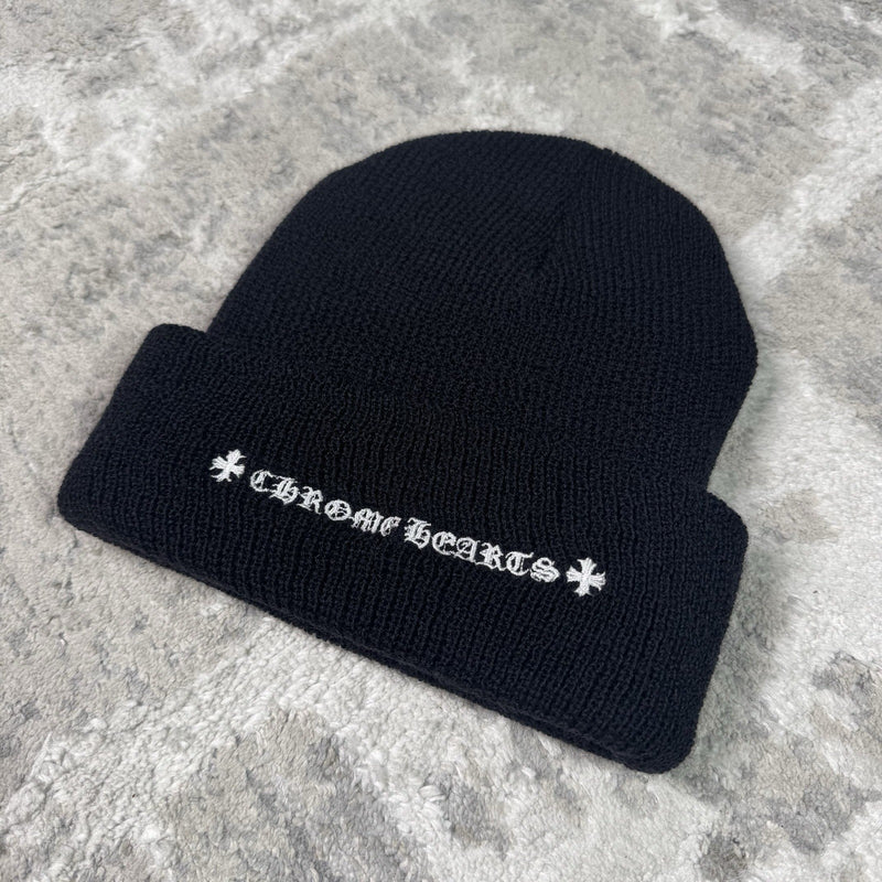 Chrome Hearts Plus Cross Beanie Hat
