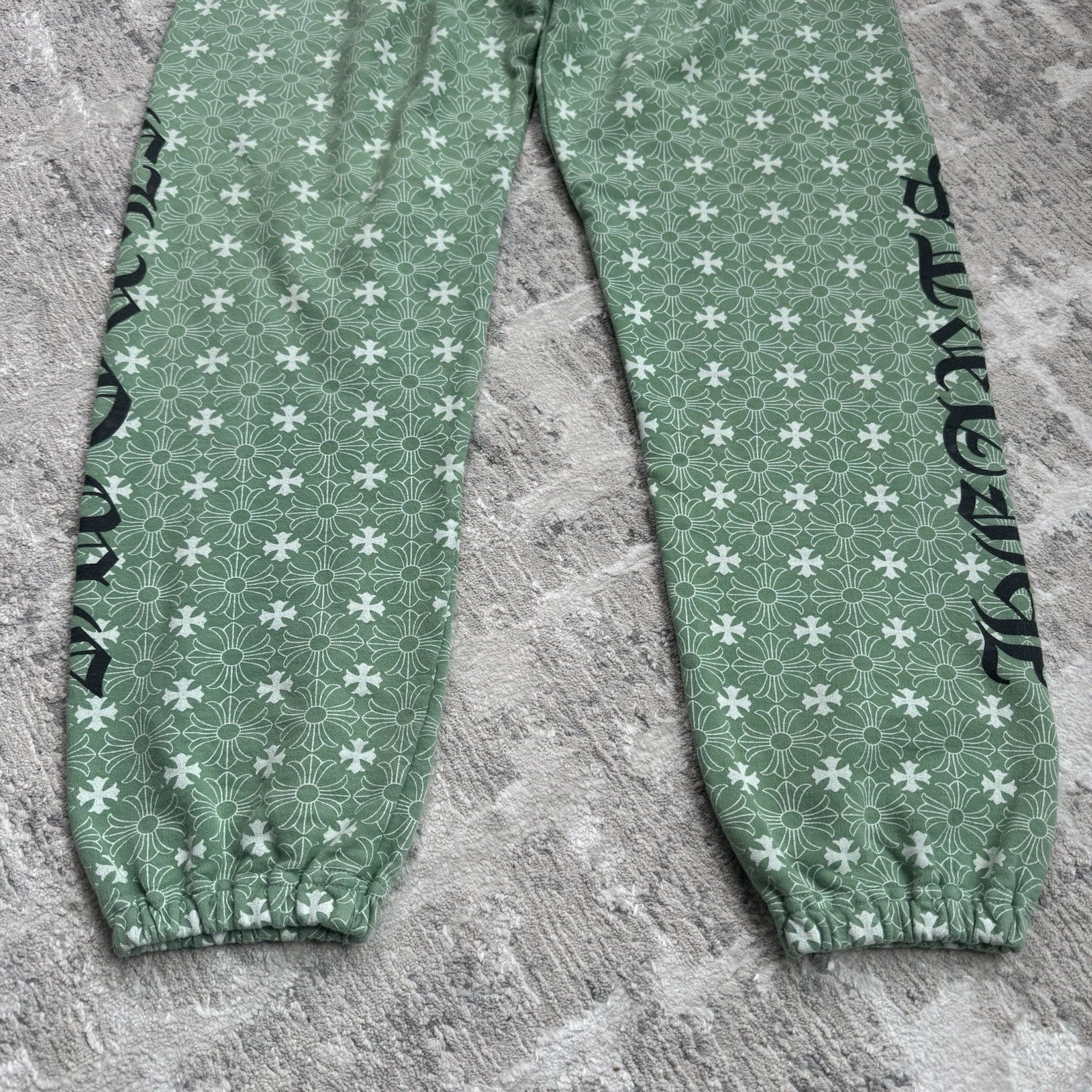 Chrome Hearts Monogram Plus Cross Print Sweatpants 