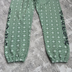 Chrome Hearts Monogram Plus Cross Print Sweatpants 