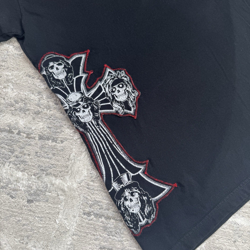 Chrome Hearts Guns N Roses Short Sleeve Tee Shirt 