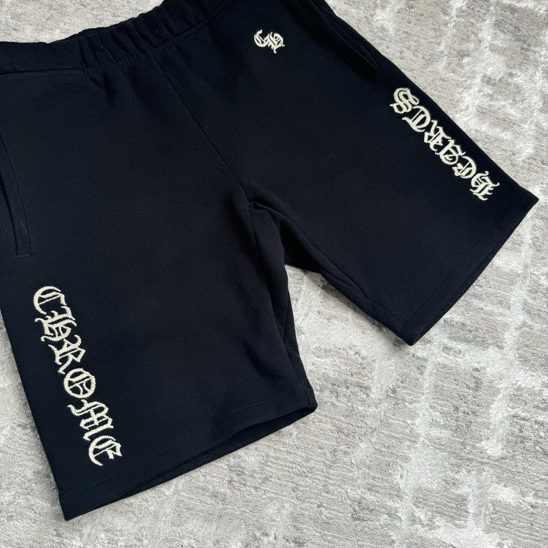 Chrome Hearts SLO Ride Embroidered Shorts 