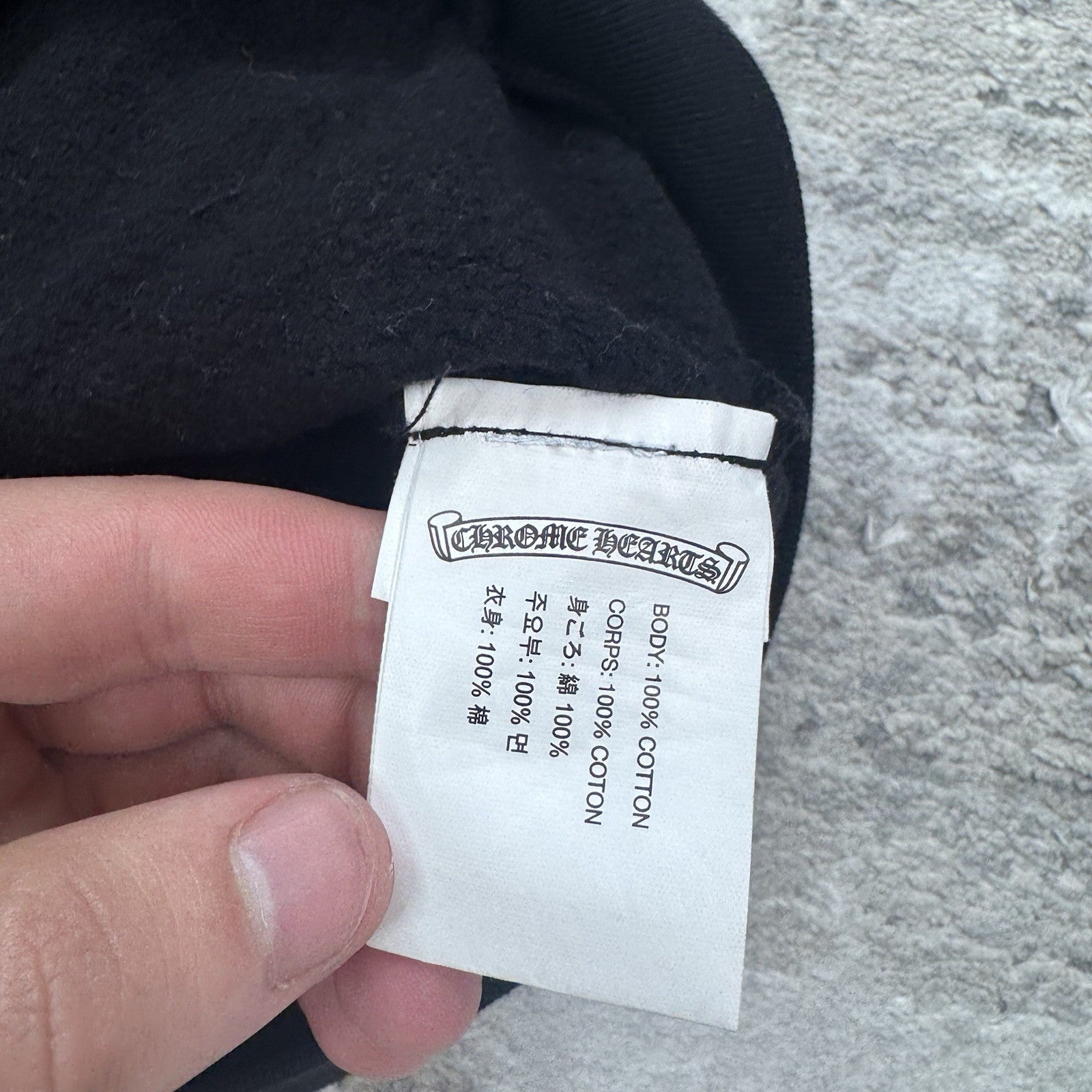 Chrome Hearts Horseshoe Floral Pullover Hoodie 