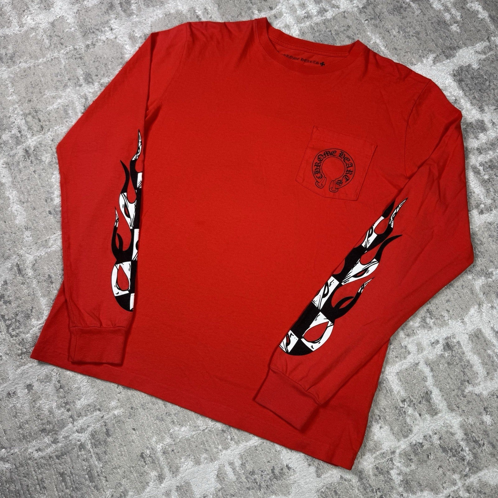 Chrome Hearts Matty Boy Chomper Long Sleeve Tee Shirt 