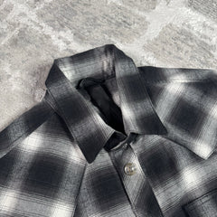 Chrome Hearts Guns N Roses Leather Button Up 