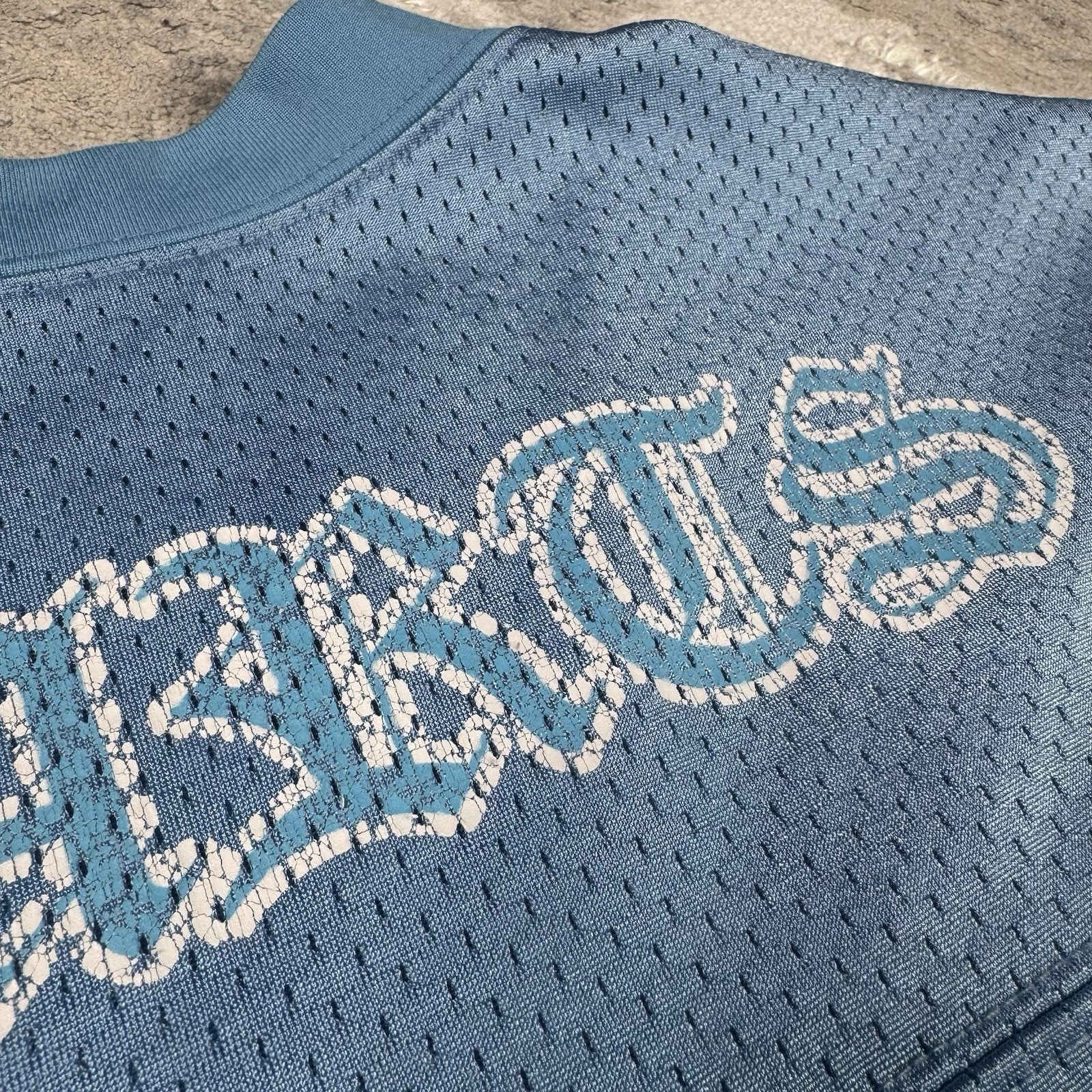 Chrome Hearts Mesh CH Stadium Floral Long Sleeve Jersey 